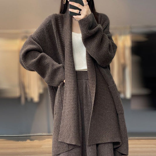 Cardigan, Long Sleeved, 100% Cashmere