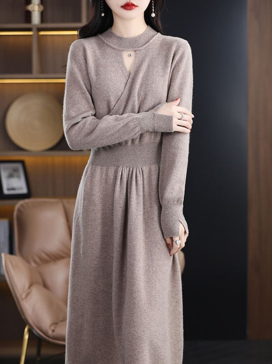 Sweater/Dress, 100% Cashmere, Long Sleeved