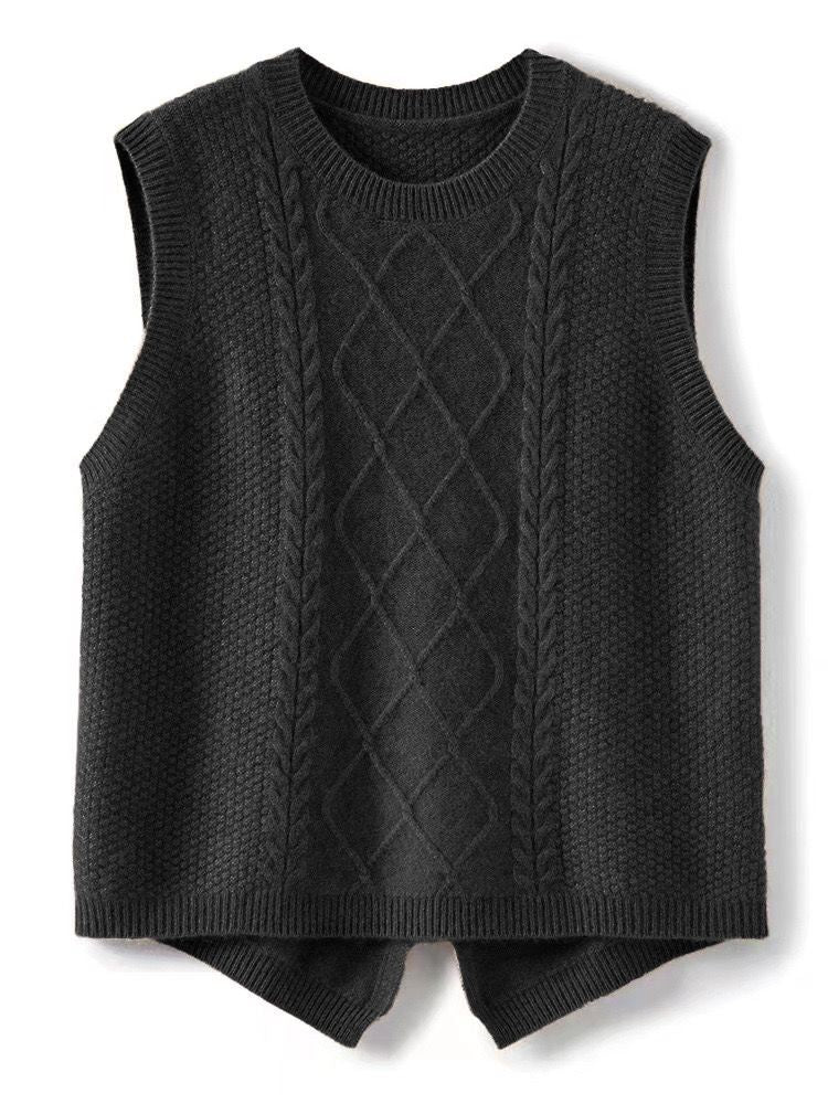 Sweater, 100% Cashmere, Sleeveless