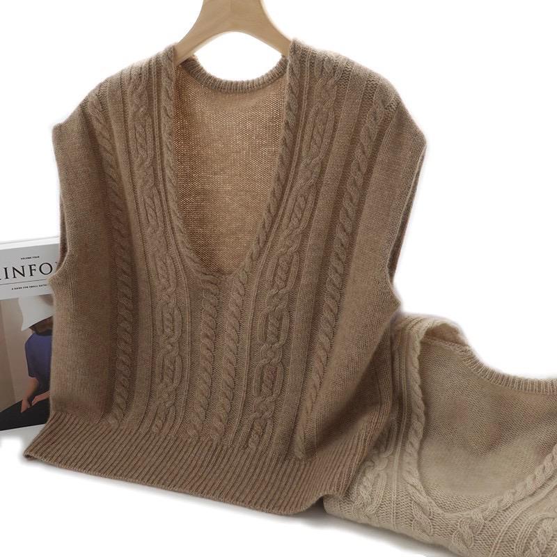 Sweater, 100% Cashmere, Sleeveless