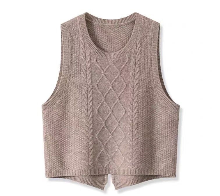 Sweater, 100% Cashmere, Sleeveless