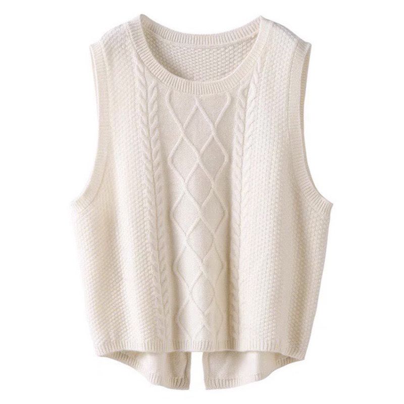 Sweater, 100% Cashmere, Sleeveless