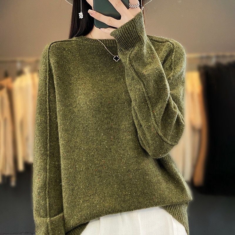 Sweater, Crew Neck, Long Sleeved, 100% Cashmere