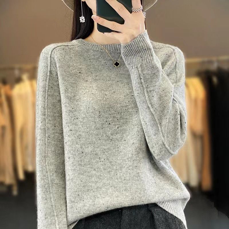 Sweater, Crew Neck, Long Sleeved, 100% Cashmere